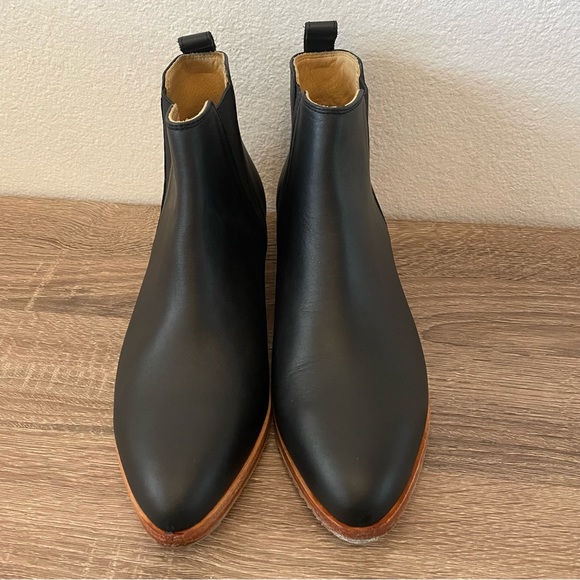 NEW Nisolo Black Chelsea Boots, Size 8.5 - Picture 5 of 11